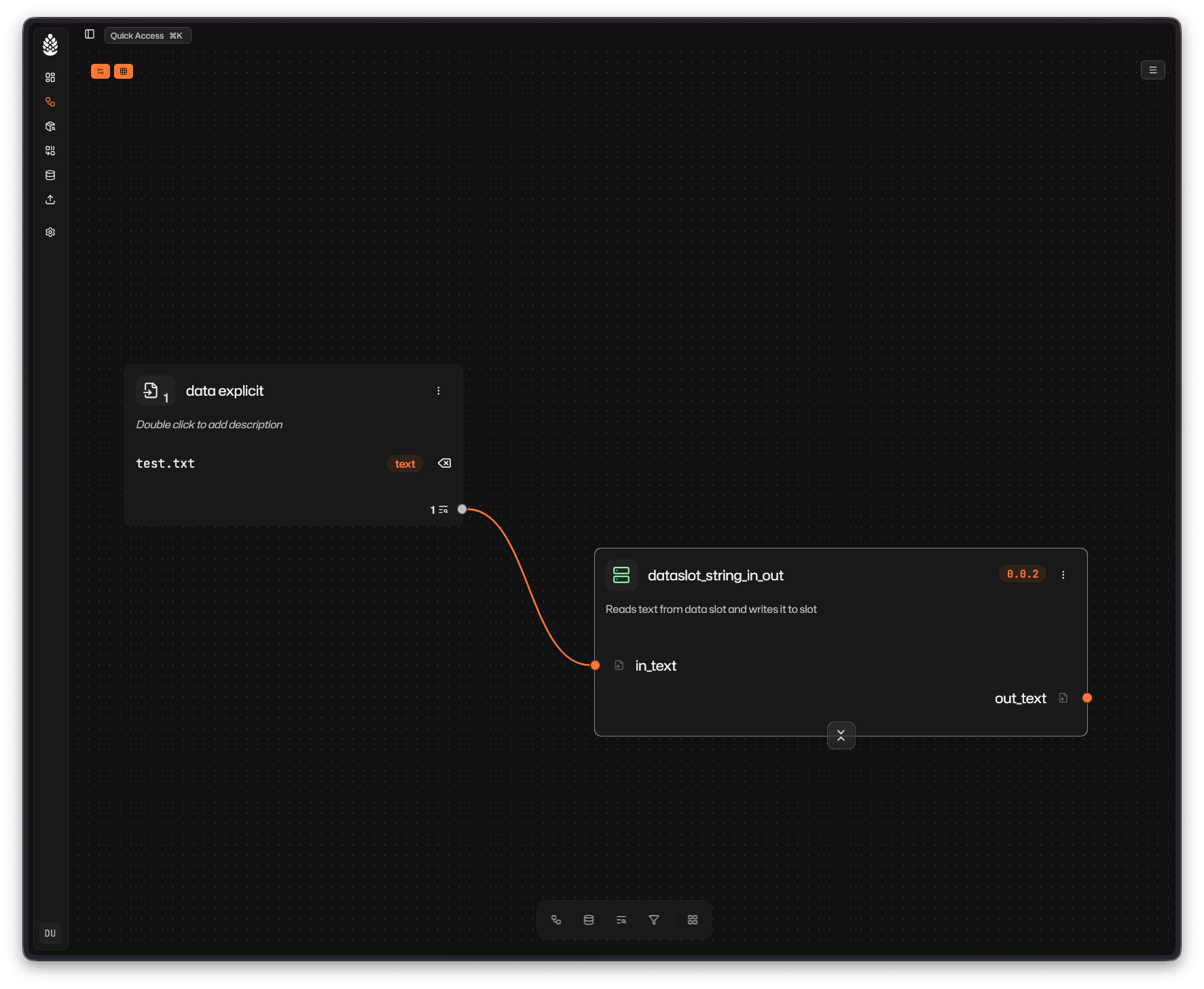 Configuring a processing step